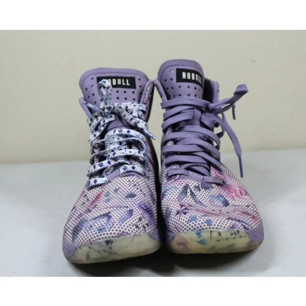 Nobull Floral High Top Trainers, Bouquet, Womens 10 Mens 8.5 - Picture 2 of 6